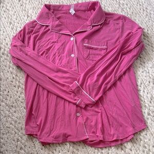 Flora Nikrooz Vibrant Pink Pajama Top